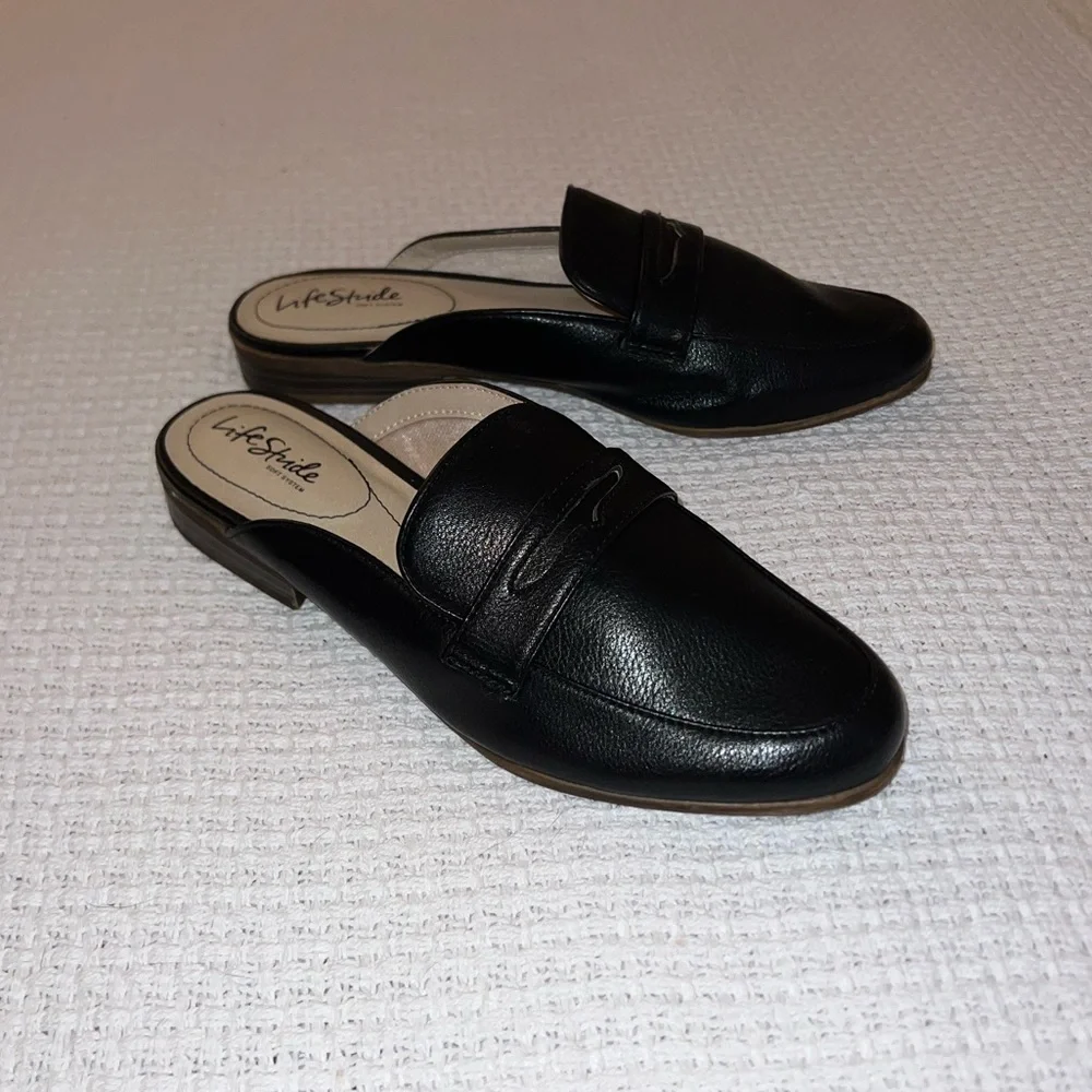 LifeStride Margot Slide Loafer Size 9.5W - Picture 1 of 8